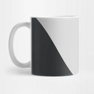 Boho abstract gray pastel swirl pattern Mug